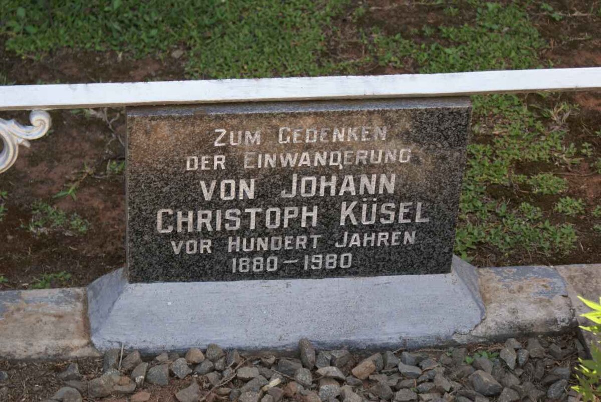 KUSEL Johann Christoph 1880-1980
