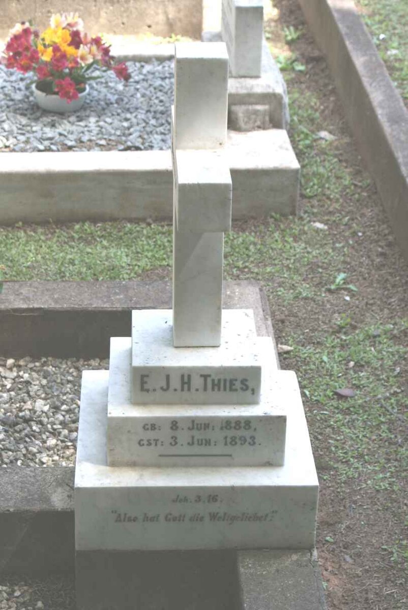 THIES E.J.H. 1888-1893