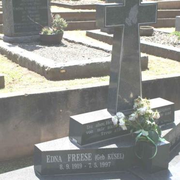 FREESE Edna nee KUSEL 1919-1997