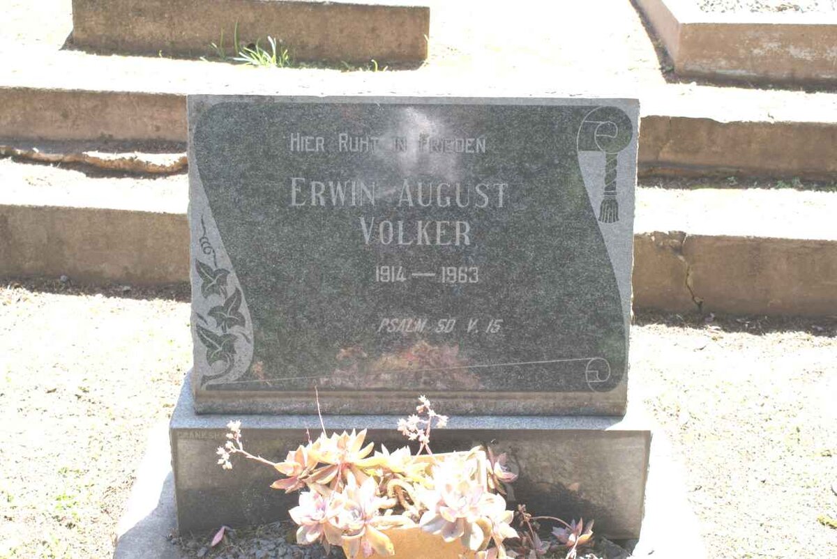 VOLKER Erwin August 1914-1963