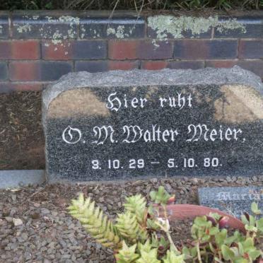 MEIER O.M.Walter 1929-1980 :: LUNKWITZ Marianne E.H. nee BUCK -196?