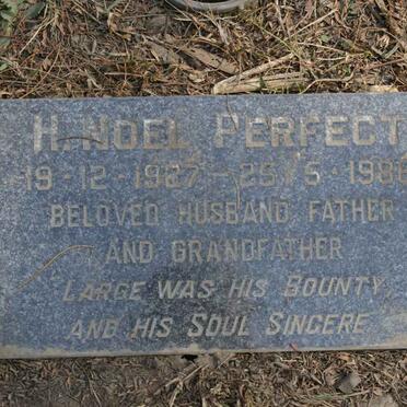 PERFECT H. Noel 1927-1986