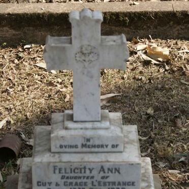 L'ESTRANGE Felicity Ann 1930-1932