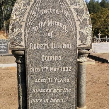 COMINS Robert William -1932