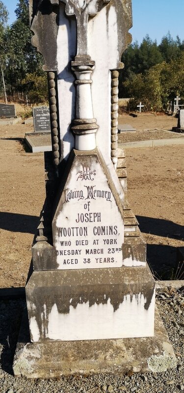 COMINS Joseph Wootton -1898