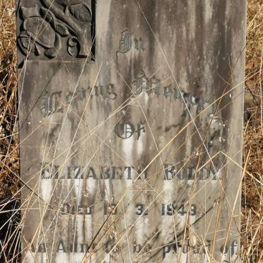 BODDY Elizabeth  -1949