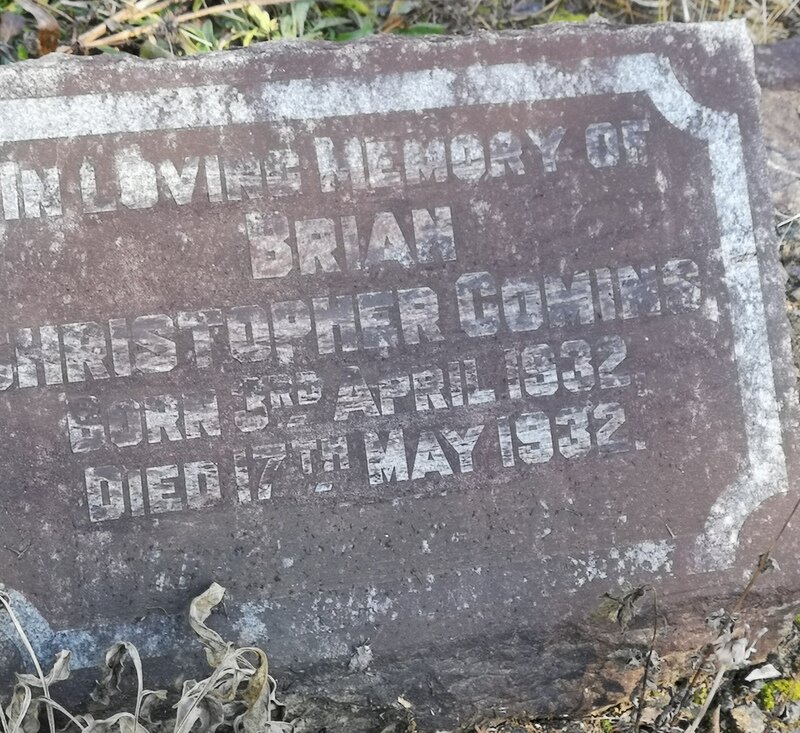 COMINS Brian Christopher 1932-1932