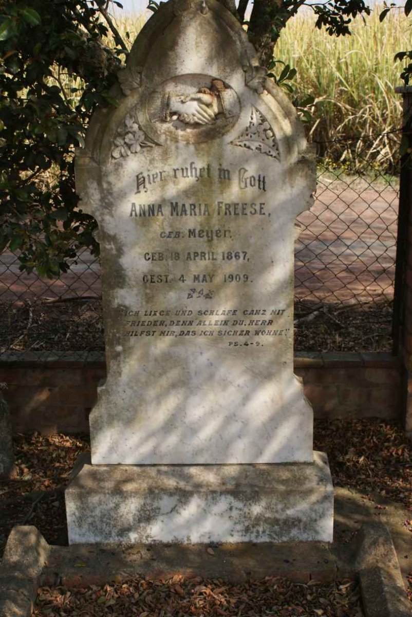 FREESE Anna Maria nee MEYER 1867-1909