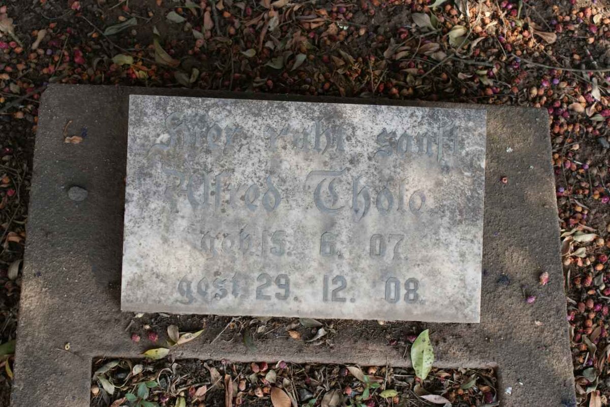 THÖLE Alfred 1907-1908