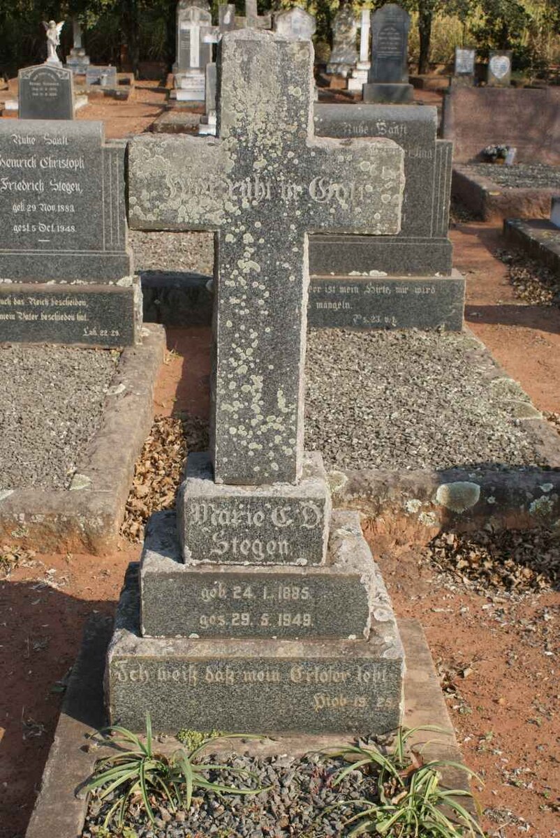 STEGEN Marie C.D. 1885-1949