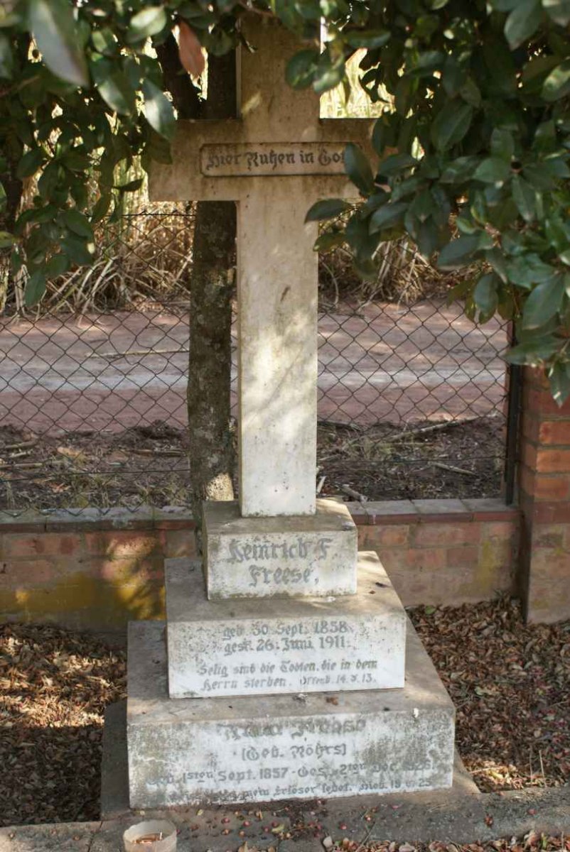 FREESE Heinrich F. 1858-1911