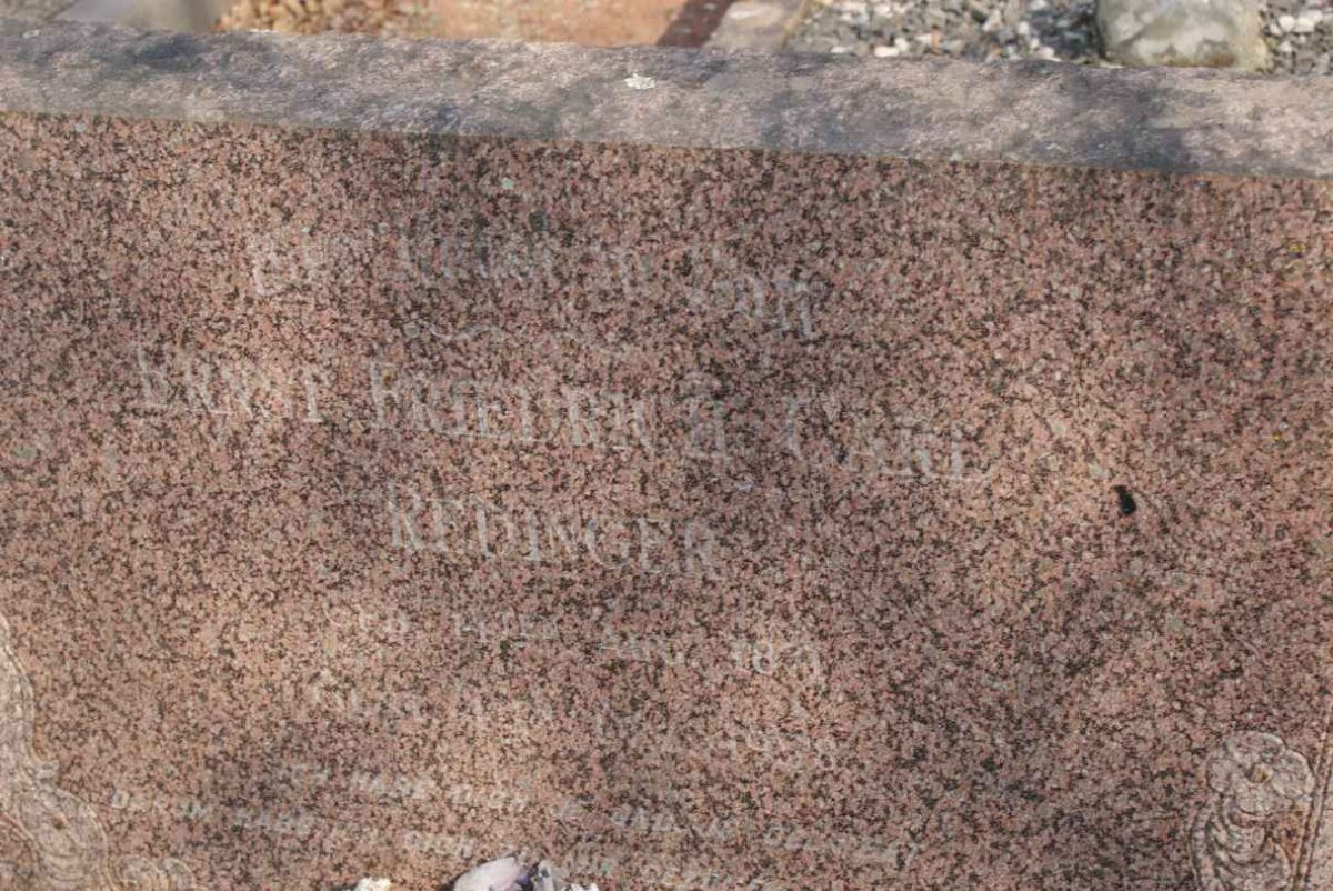 REDINGER Ernst Friedrich Carl