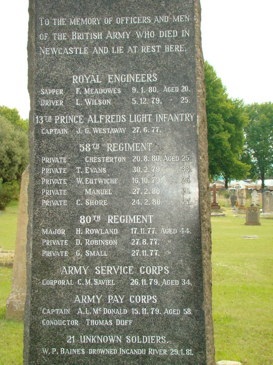 5. Memorial to British Soldiers