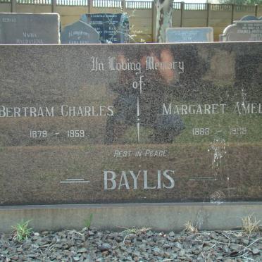 BAYLIS Bertram Charles 1879-1959 &amp; Margaret Amelia 1883-1908