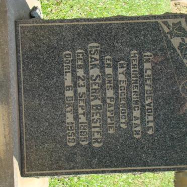 BESTER Isak Serk 1889-1958