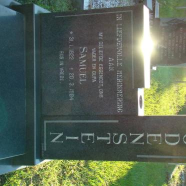 BODENSTEIN Samuel 1922-1984