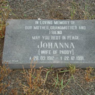 BURKE Johanna 1912-1991