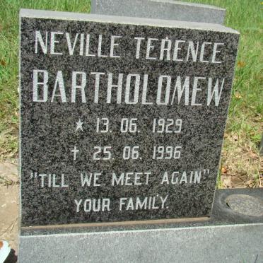 BARTHOLOMEW Neville Terence 1929-1996
