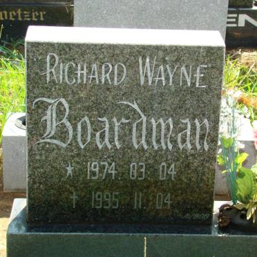 BOARDMAN Richard Wayne 1974-1995