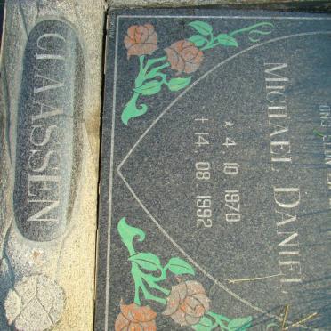 CLAASSEN Michael Daniel 1970-1992