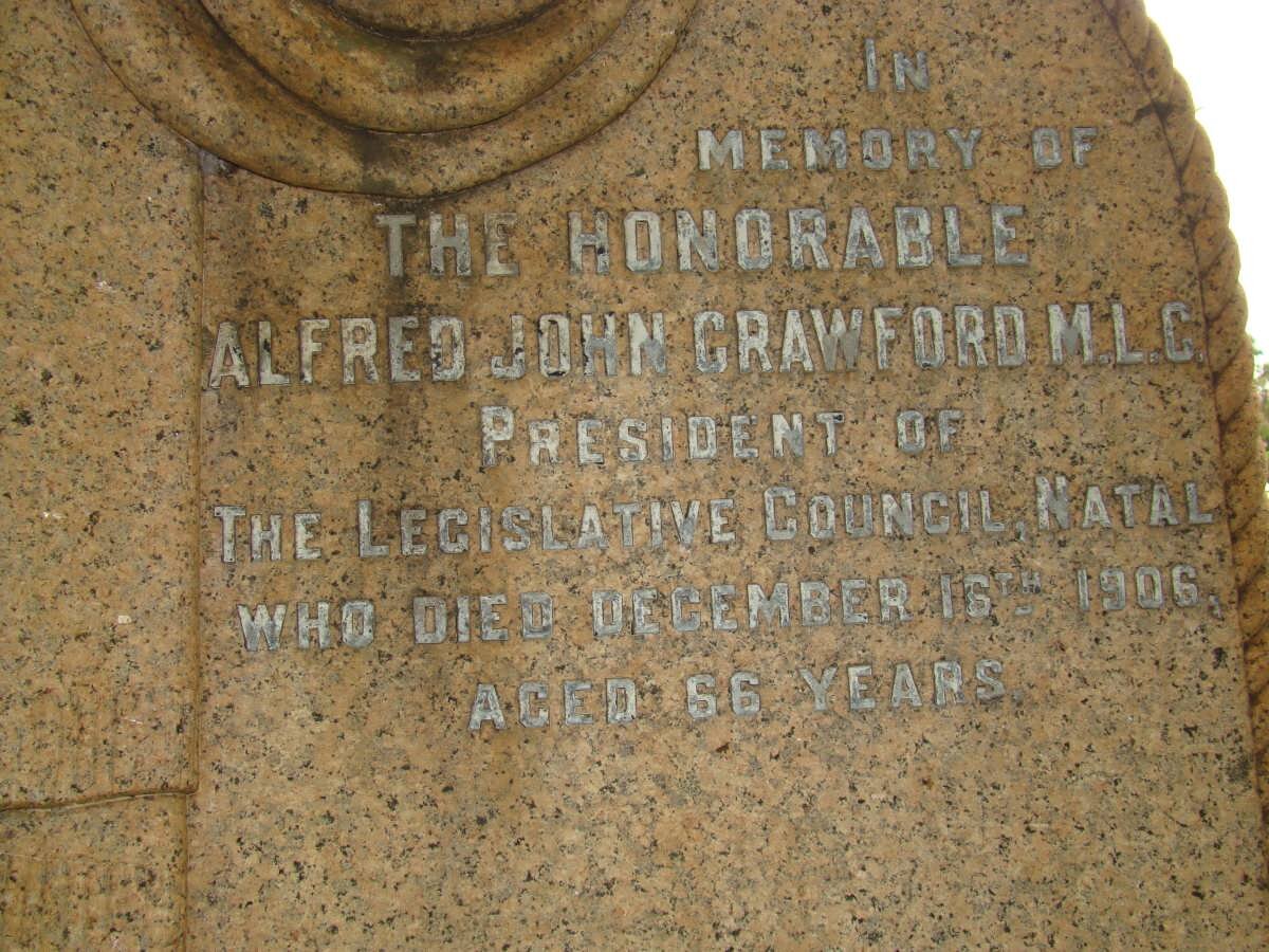 CRAWFORD Alfred John -1906