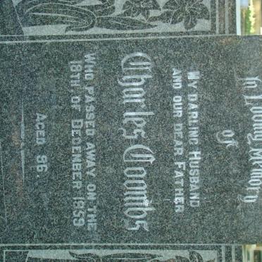 COOMBS Charles -1959