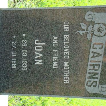 CAIRNS Joan 1936-1991
