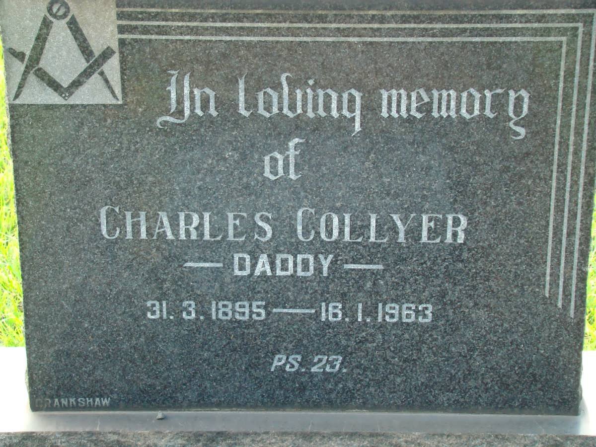 COLLYER Charles 1895-1963