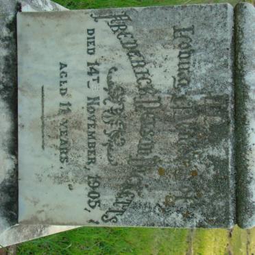 DICKETTS Frederick Nelson -1905