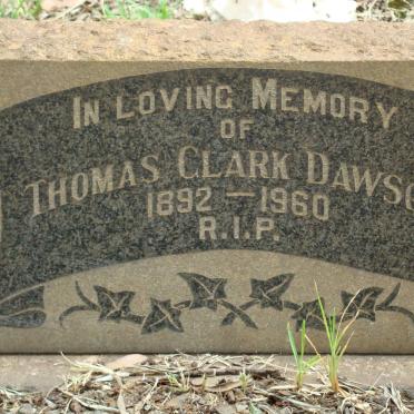 DAWSON Thomas Clark 1892-1960