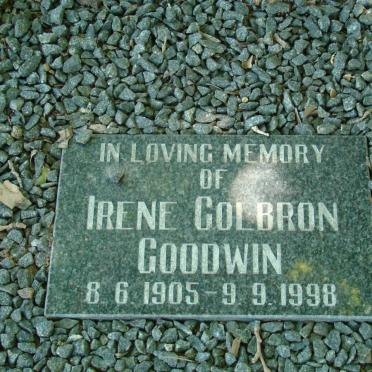 GOODWIN Irene Colbron 1905-1998
