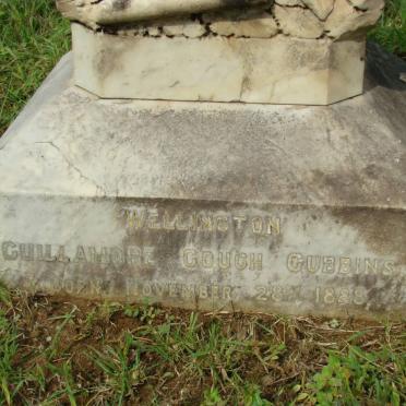 GUBBINS Wellington Guillamore Gough 1888-