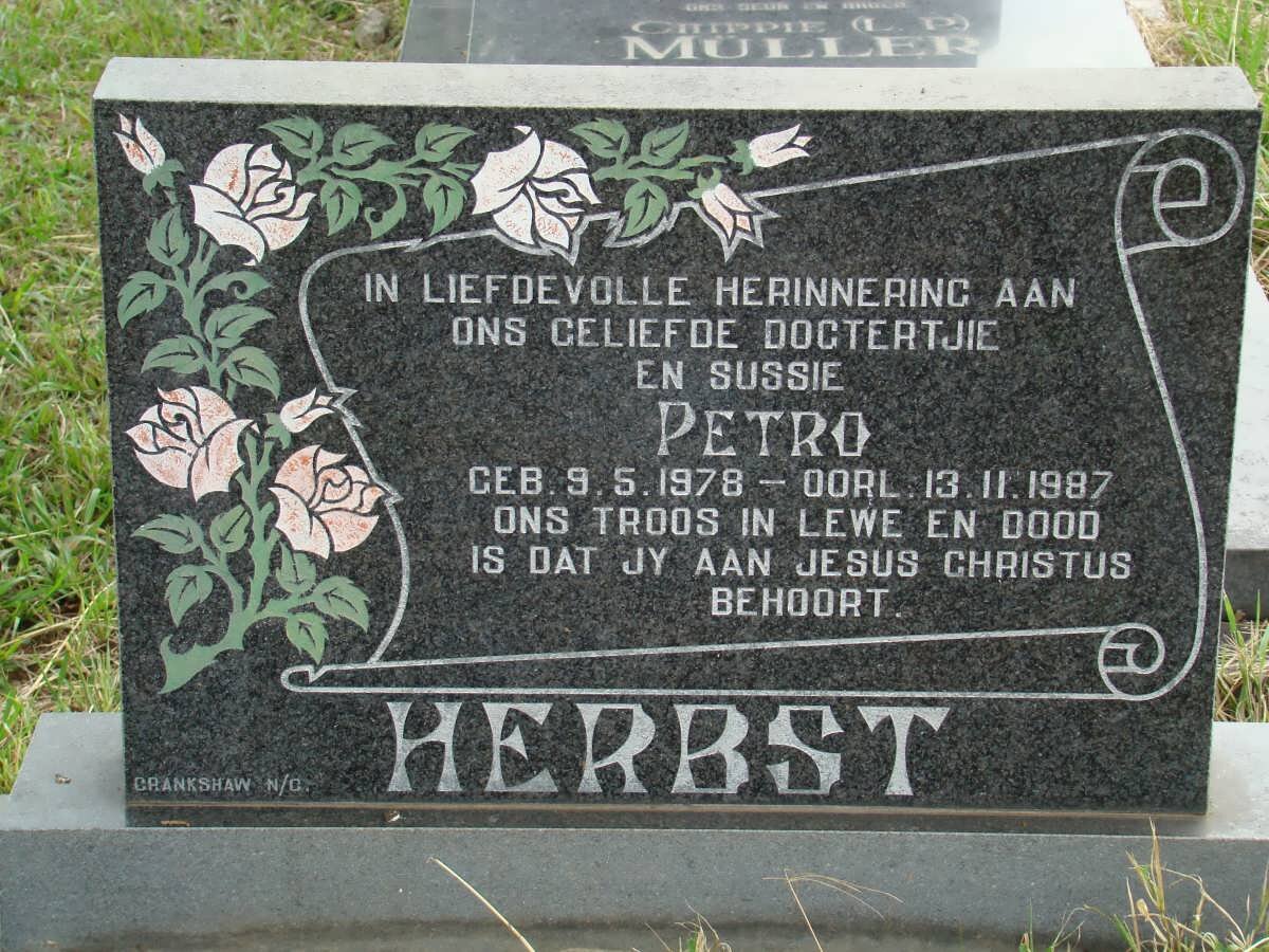 HERBST Petro 1978-1987