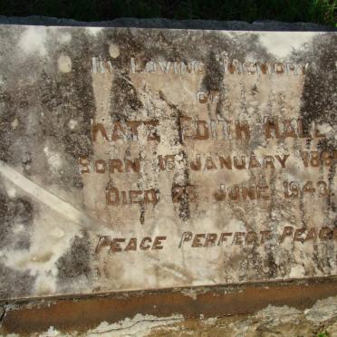 HALL Kate Edith 1865-1943
