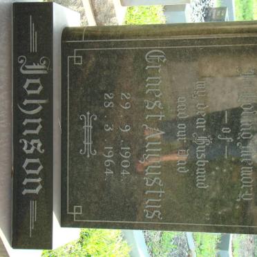 JOHNSON Ernest Augustus 1904-1964