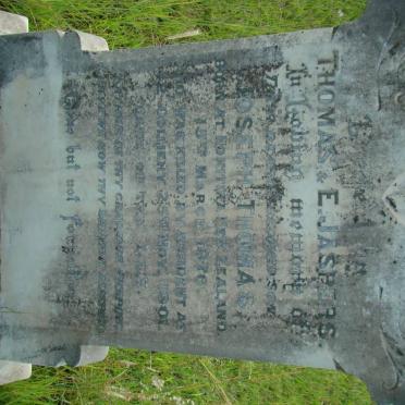 JASPERS Joseph Thomas 1876-1901