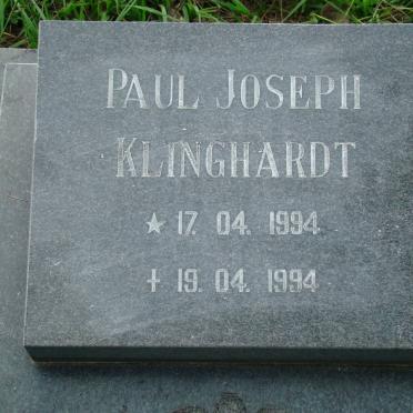 KLINGHARDT Paul Joseph 1994-1994