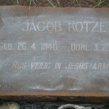KOTZE Jacob 1940-1946