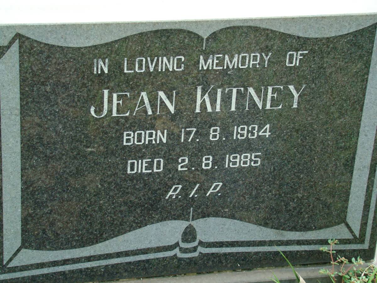 KITNEY Jean 1934-1985