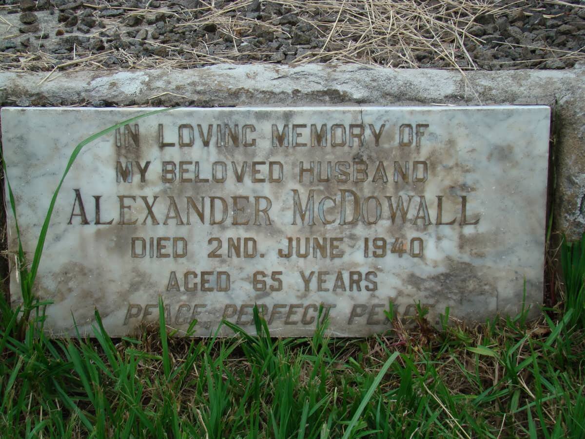 McDOWALL Alexander -1940