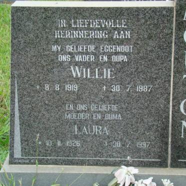 MOUTON Willie 1919-1987 &amp; Laura 1926-1997