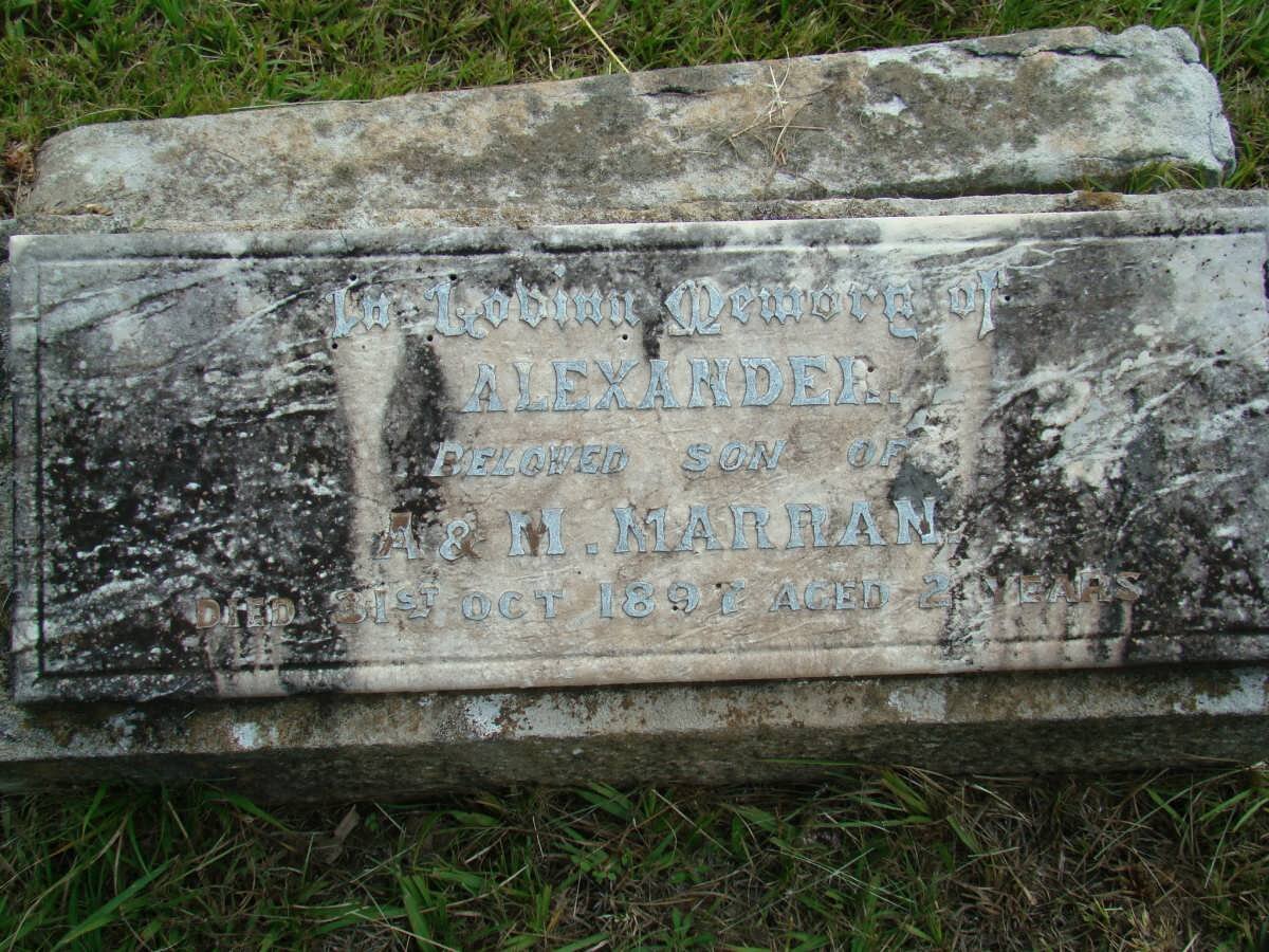 MARRAN Alexander -1897