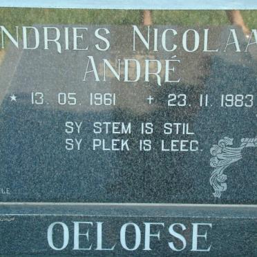 OELOFSE Andries Nicolaas André 1961-1983