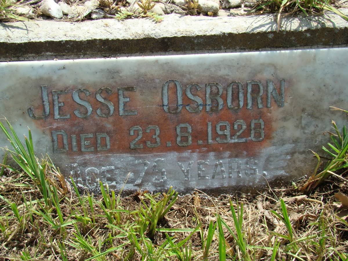 OSBORN Jesse -1928