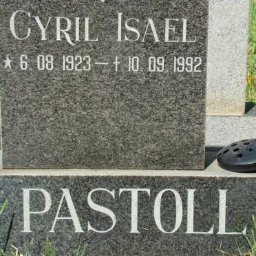 PASTOLL Cyril Isael 1923-1992