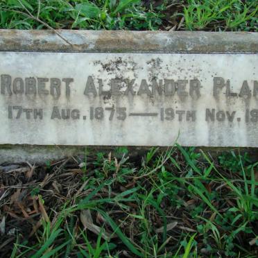 PLANCK Robert Alexander 1875-1950
