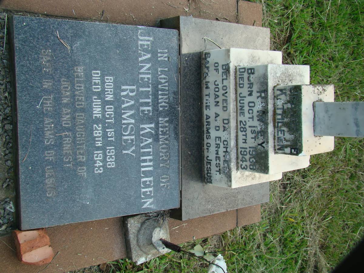 RAMSEY Jeanette Kathleen 1938-1943 