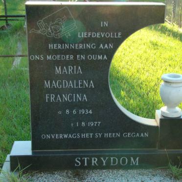 STRYDOM Maria Magdalena Francina 1934-1977