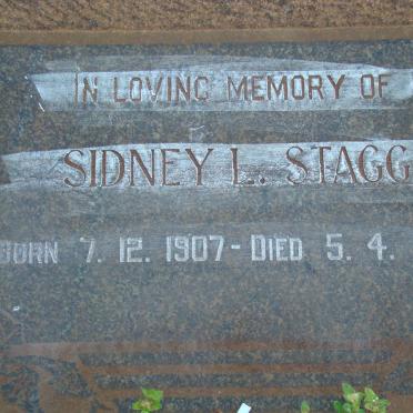 STAGG Sidney L. 1907-1965