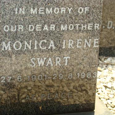 SWART Monica Irene 1901-1983